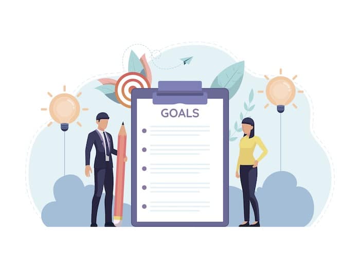 goals and objectives clipart